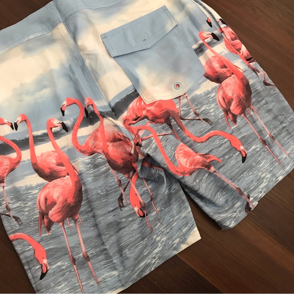 No Boundaries Flocka Flocka 50+ UPF Quick Dry Swim Surf Style Board-short NWT - Picture 9 of 9